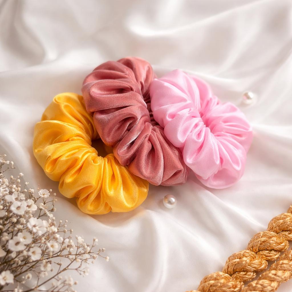 Double layered Scrunchies