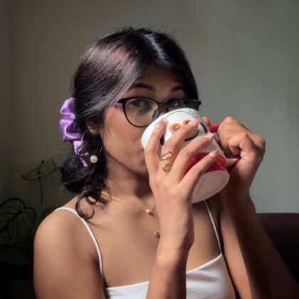 Lilac : Jumbo Satin Scrunchie ( Xxl )